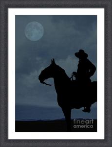 Cowboy Under the Moonlight